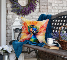 Load image into Gallery viewer, Peacock Throw Pillow