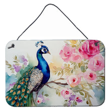 Load image into Gallery viewer, Peacock Wall or Door Hanging Prints