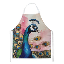 Load image into Gallery viewer, Peacock Apron – Artist-Designed Kitchen, BBQ &amp; Craft Apron