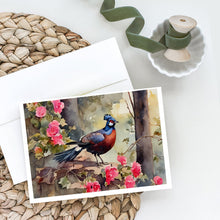 Load image into Gallery viewer, Pheasant Greeting Cards - Blank Note Cards – 8-Pack of Artist-Designed Cards with Envelopes