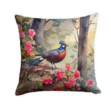 Load image into Gallery viewer, Pheasant Throw Pillow - 14x14 Decorative Pillow – Art for Your Home &amp; Patio