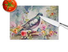 Load image into Gallery viewer, Pigeon Glass Cutting Boards – Durable, Decorative Kitchen Art