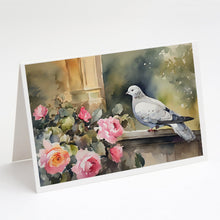 Load image into Gallery viewer, Pigeon Greeting Cards - Blank Note Cards – 8-Pack of Artist-Designed Cards with Envelopes