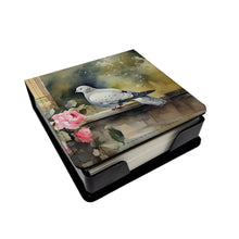 Load image into Gallery viewer, Pigeon PU Leather Note Paper Holder