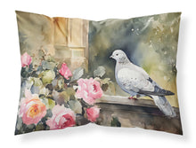 Load image into Gallery viewer, Pigeon Standard Pillowcase – Artistic Decorative Front, White Back