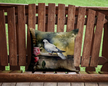 Load image into Gallery viewer, Pigeon Throw Pillow - 14x14 Decorative Pillow – Art for Your Home &amp; Patio