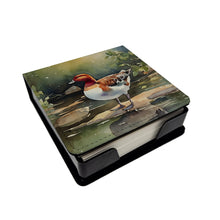 Load image into Gallery viewer, Redhead Duck PU Leather Note Paper Holder