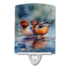 Load image into Gallery viewer, Redhead Duck Ceramic Night Light