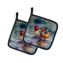 Load image into Gallery viewer, Redhead Duck Pot Holders - Set of 2 Decorative Kitchen Helpers | Made in the USA
