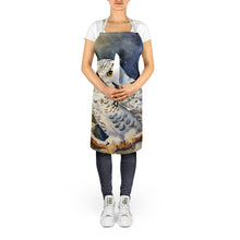 Load image into Gallery viewer, Snowy Owl Apron – Artist-Designed Kitchen, BBQ &amp; Craft Apron