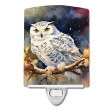 Load image into Gallery viewer, Snowy Owl Ceramic Night Light