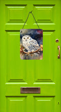 Load image into Gallery viewer, Snowy Owl Wall or Door Hanging Prints
