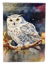 Load image into Gallery viewer, Snowy Owl Garden Flag – Outdoor Decorative Yard Flag