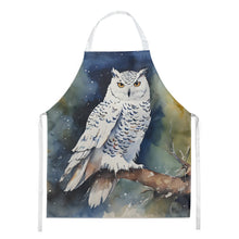 Load image into Gallery viewer, Snowy Owl Apron – Artist-Designed Kitchen, BBQ &amp; Craft Apron