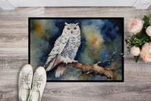 Load image into Gallery viewer, Snowy Owl Doormat - 18X27 Indoor / Outdoor Rug | Made in USA