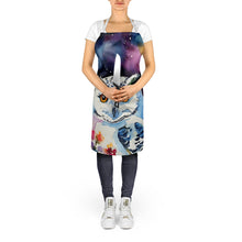 Load image into Gallery viewer, Snowy Owl Apron – Artist-Designed Kitchen, BBQ &amp; Craft Apron