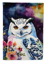 Load image into Gallery viewer, Snowy Owl Garden Flag – Outdoor Decorative Yard Flag
