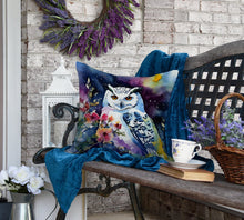 Load image into Gallery viewer, Snowy Owl Throw Pillow