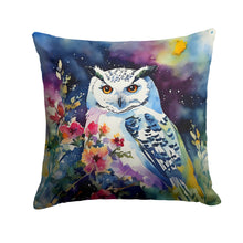 Load image into Gallery viewer, Snowy Owl Throw Pillow