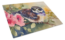Load image into Gallery viewer, Spectacled Owl Glass Cutting Boards – Durable, Decorative Kitchen Art