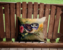 Load image into Gallery viewer, Spectacled Owl Throw Pillow - 14x14 Decorative Pillow – Art for Your Home &amp; Patio