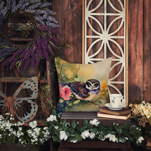 Load image into Gallery viewer, Spectacled Owl Throw Pillow