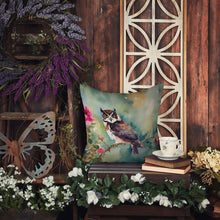 Load image into Gallery viewer, Spectacled Owl Throw Pillow - 14x14 Decorative Pillow – Art for Your Home &amp; Patio