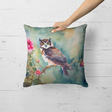 Load image into Gallery viewer, Spectacled Owl Throw Pillow