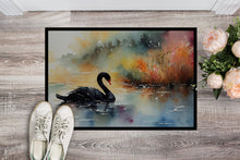 Load image into Gallery viewer, Black Swan Doormat-24x36 Indoor / Outdoor Rug | Made in USA