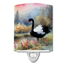 Load image into Gallery viewer, Black Swan Ceramic Night Light
