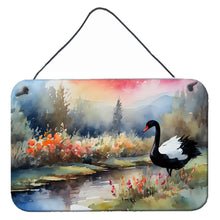 Load image into Gallery viewer, Black Swan Wall or Door Hanging Prints