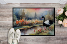 Load image into Gallery viewer, Black Swan Doormat - 18X27 Indoor / Outdoor Rug | Made in USA