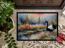 Load image into Gallery viewer, Black Swan Doormat - 18X27 Indoor / Outdoor Rug | Made in USA