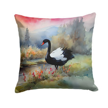 Load image into Gallery viewer, Black Swan Throw Pillow