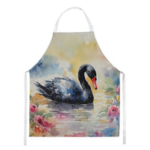 Load image into Gallery viewer, Black Swan Apron – Artist-Designed Kitchen, BBQ &amp; Craft Apron