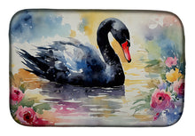 Load image into Gallery viewer, Black Swan Dish Drying Mat