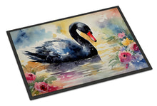 Load image into Gallery viewer, Black Swan Doormat - 18X27 Indoor / Outdoor Rug | Made in USA