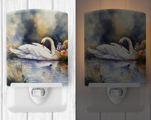 Load image into Gallery viewer, Swan Ceramic Night Light