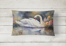 Load image into Gallery viewer, Swan Throw Pillow
