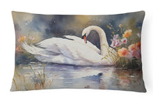 Load image into Gallery viewer, Swan Throw Pillow