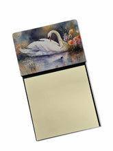 Load image into Gallery viewer, Swan Sticky Note Holder- Refiilable Desk Accessory Note Pad