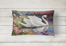 Load image into Gallery viewer, Swan Throw Pillow