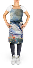 Load image into Gallery viewer, Swan Apron – Artist-Designed Kitchen, BBQ &amp; Craft Apron