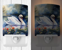 Load image into Gallery viewer, Swan Ceramic Night Light