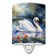 Load image into Gallery viewer, Swan Ceramic Night Light