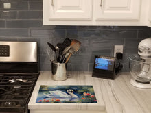 Load image into Gallery viewer, Swan Glass Cutting Boards – Durable, Decorative Kitchen Art