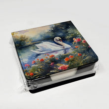 Load image into Gallery viewer, Swan PU Leather Note Paper Holder