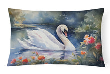 Load image into Gallery viewer, Swan Throw Pillow