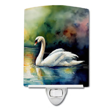 Load image into Gallery viewer, Swan Ceramic Night Light