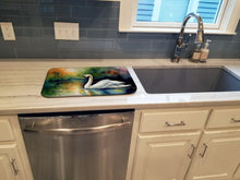 Load image into Gallery viewer, Swan Dish Drying Mat